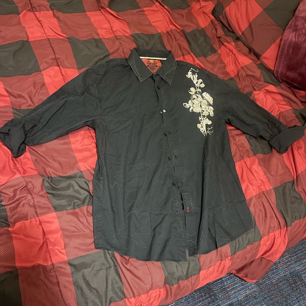 EMO SKATER Y2K GRUNGE BAGGy BUTTON UP. THESE ARE DOPE!!!